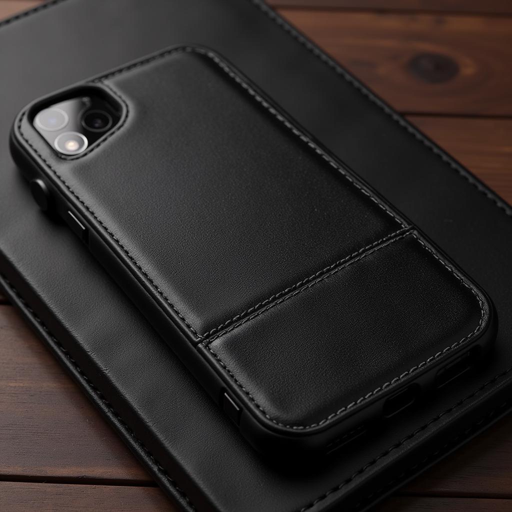 Luxurious leather mobile cover in Pakistan