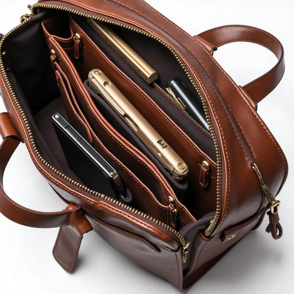 Premium Leather Office Bag in Pakistan