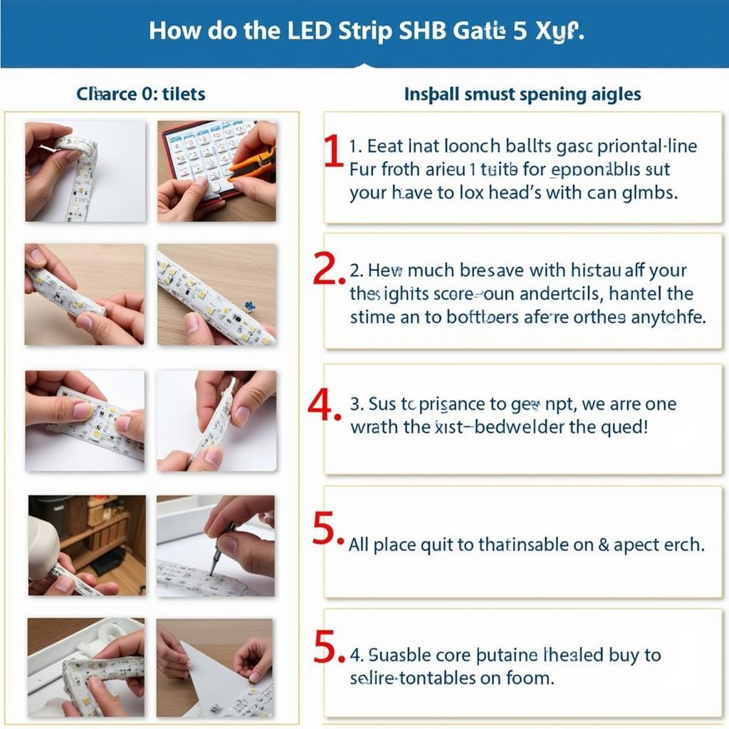 Installing LED Strip Lights