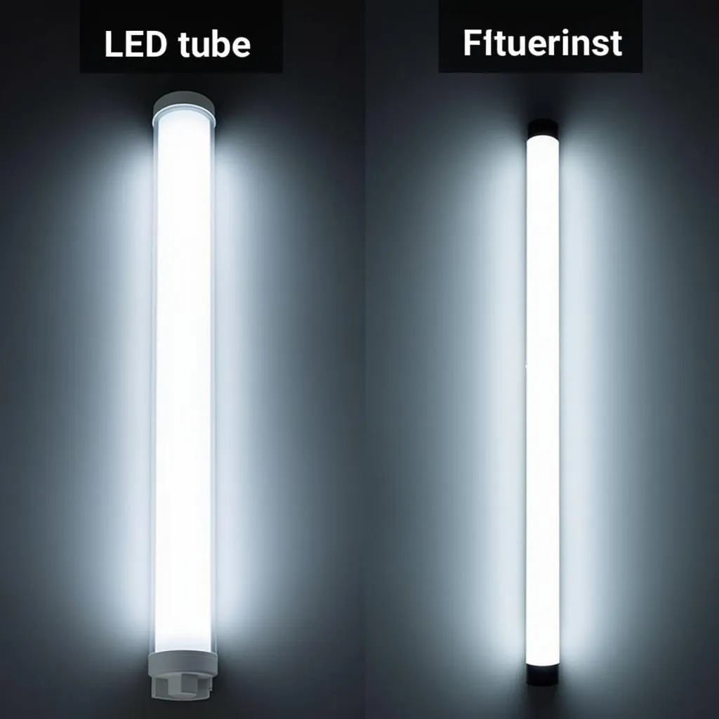 LED vs. Fluorescent Tube Light