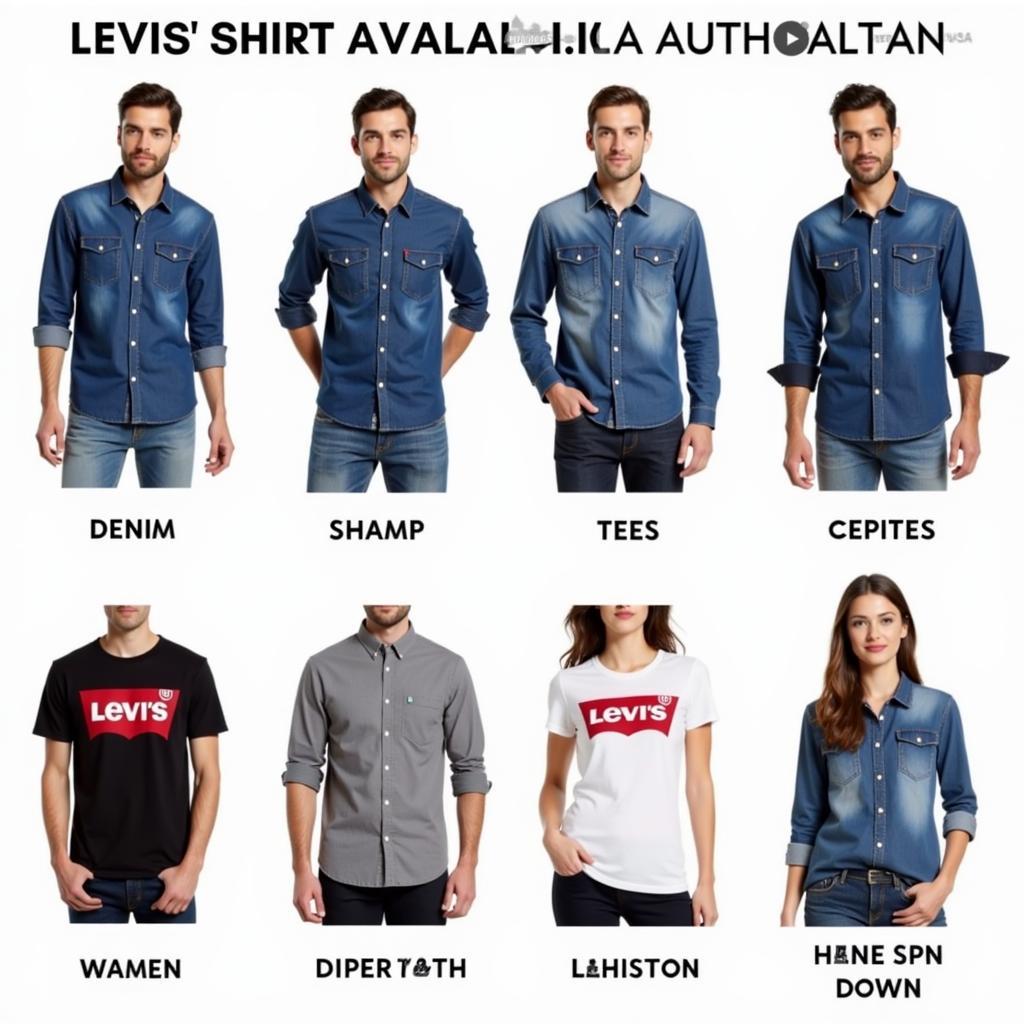 Different Styles of Levis Shirts Available in Pakistan