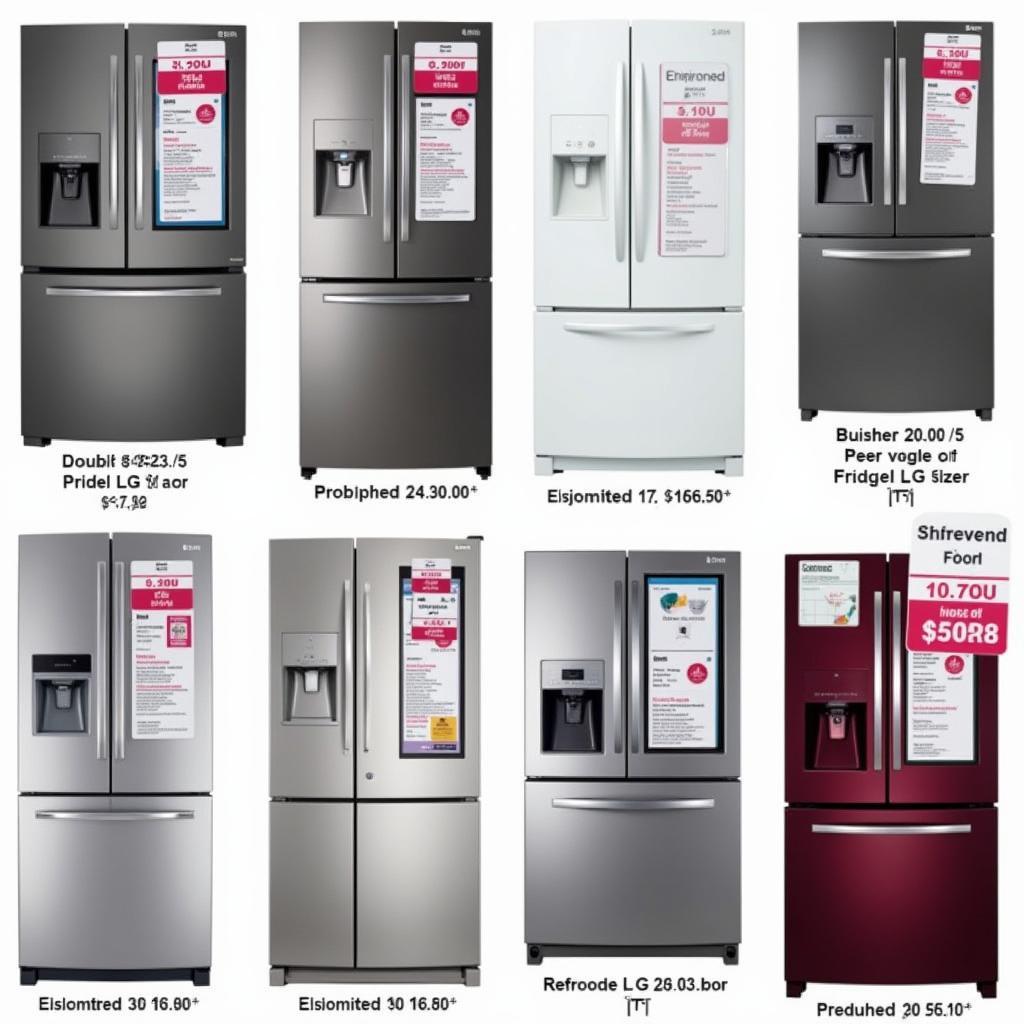 LG Double Door Fridge Models