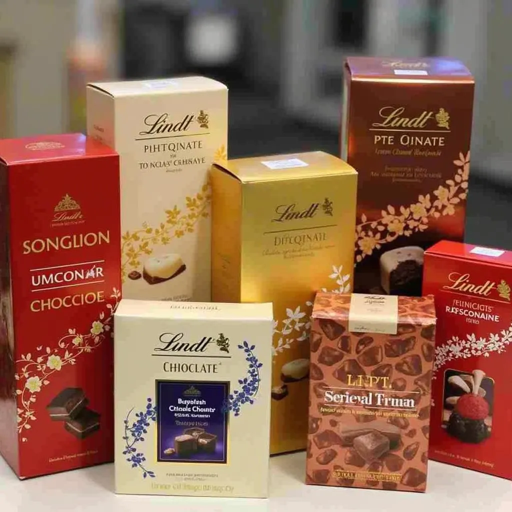 Assortment of Lindt Chocolate Boxes in Pakistan