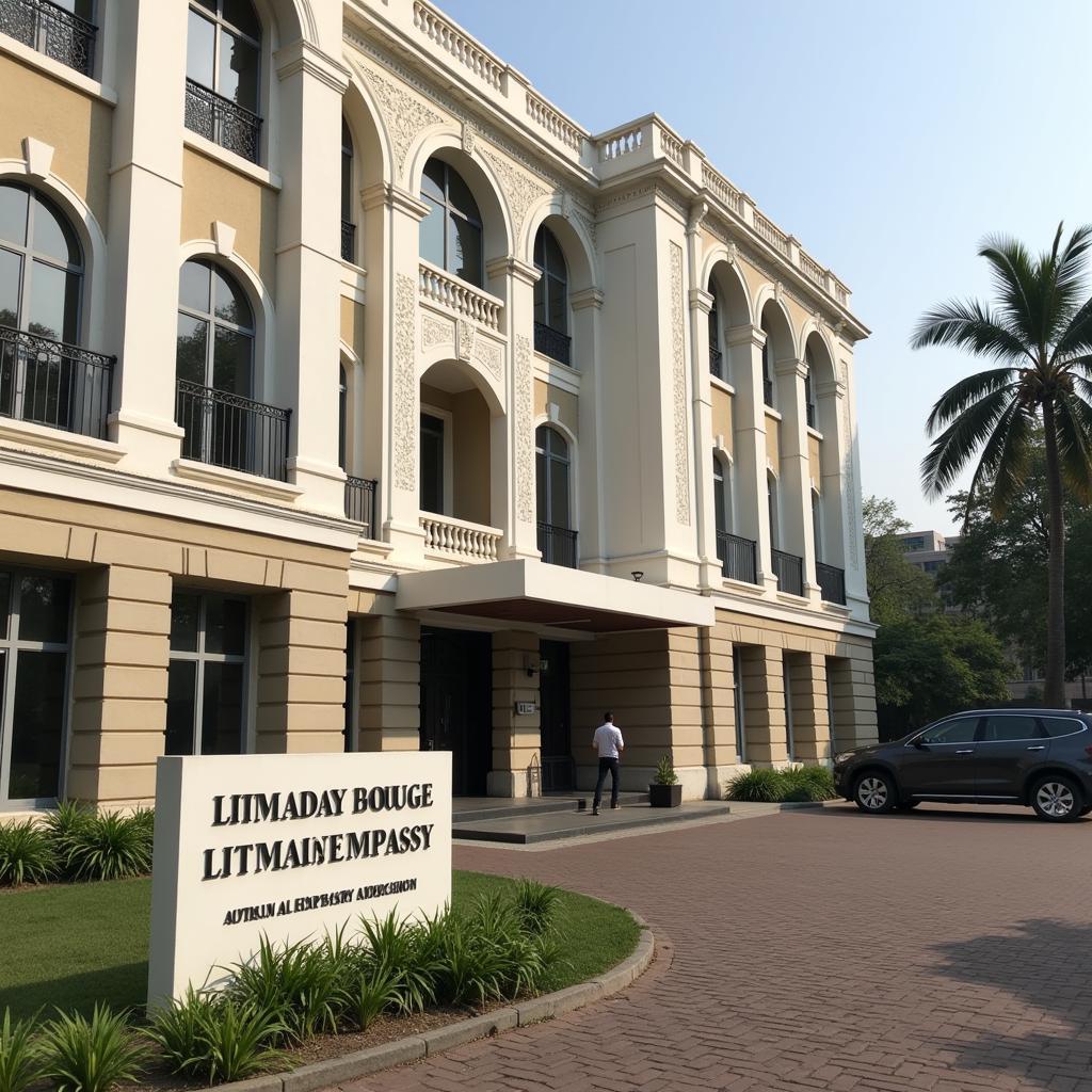 Lithuanian Embassy in New Delhi, India