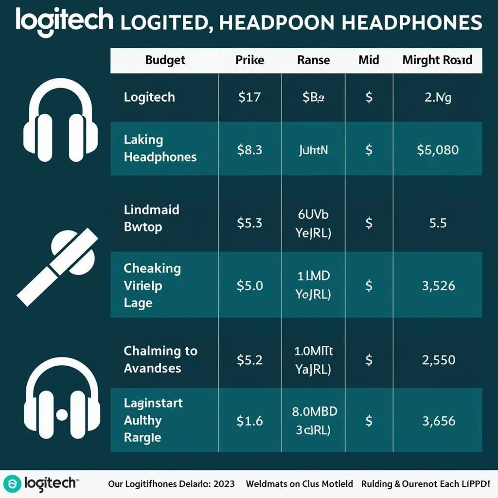 Logitech Wireless Headphones Price Range in Pakistan