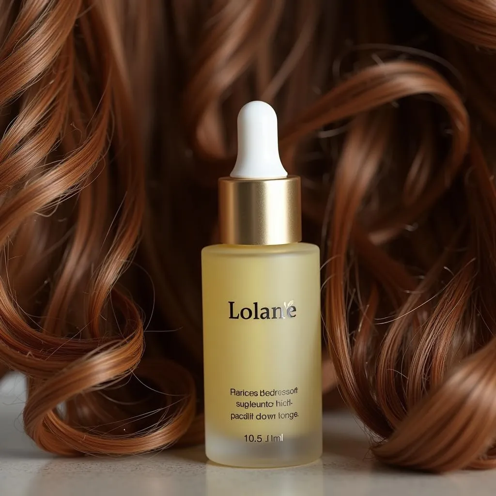 Lolane Hair Serum Bottle