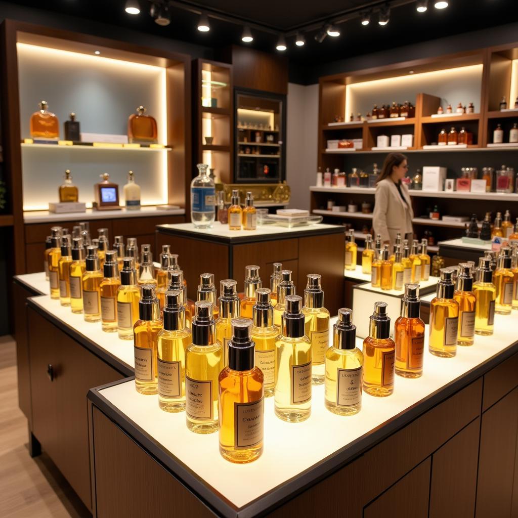 Lomani Perfume Shop Display