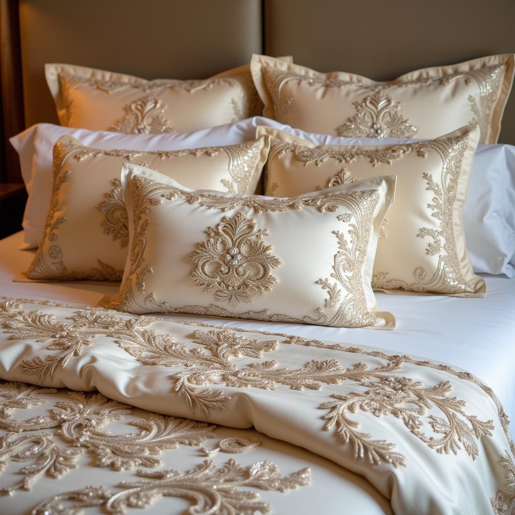 Luxurious Bridal Bedding Set in Pakistan