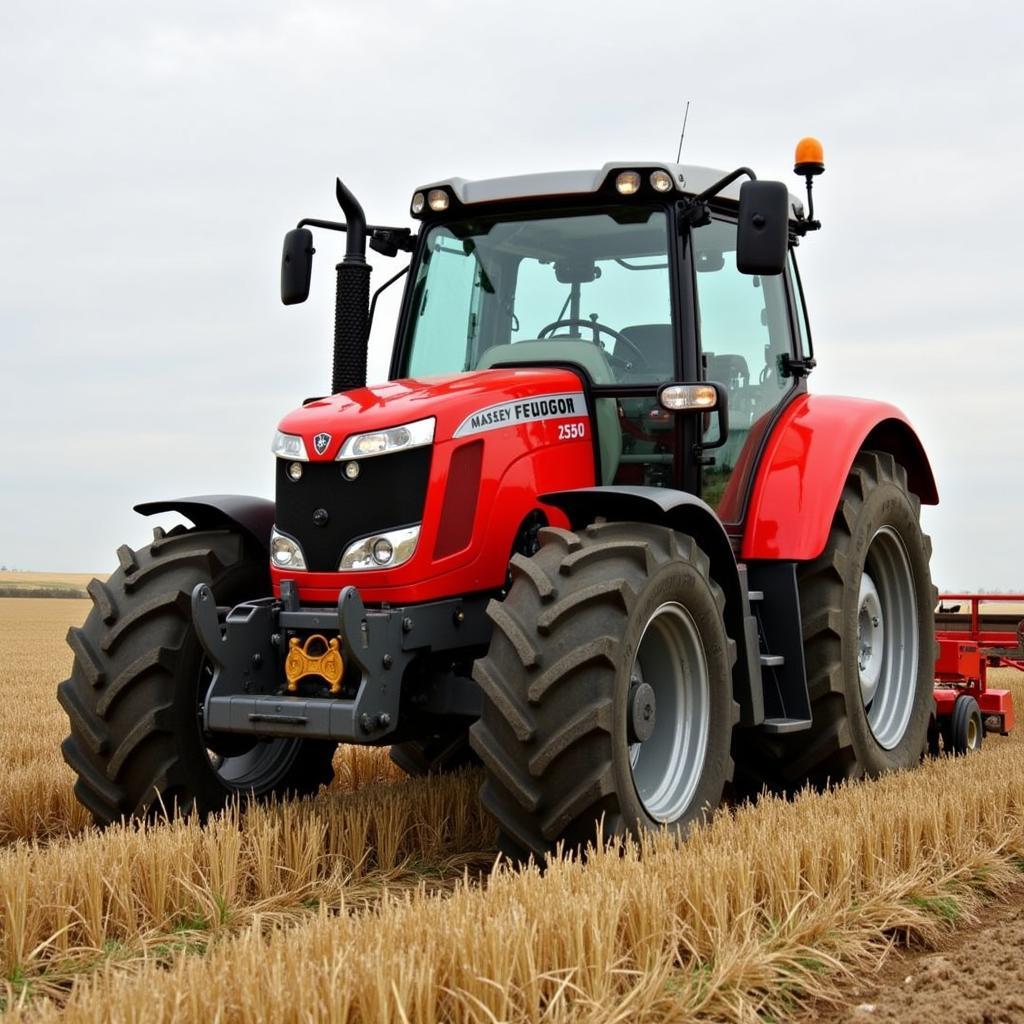 Massey Ferguson 260 tractor working in a field