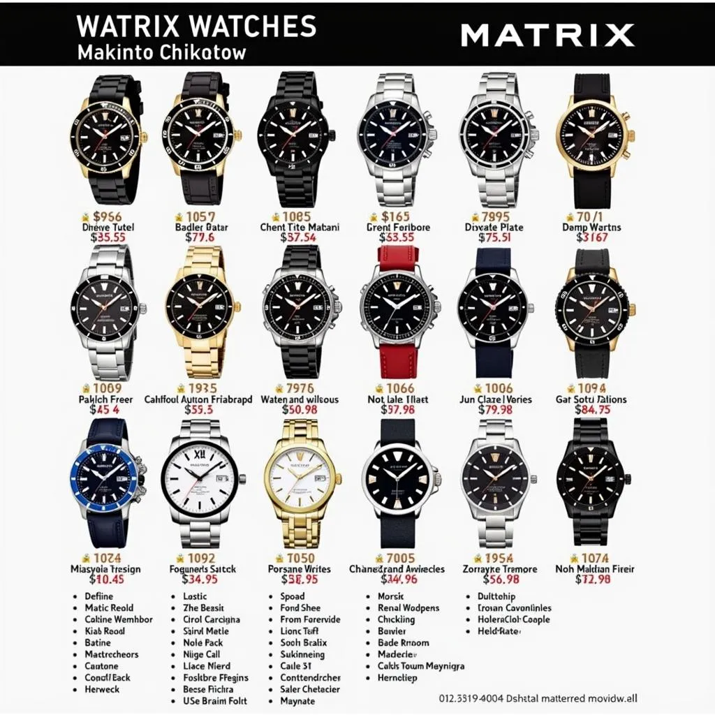 Matrix Watch Models in Pakistan