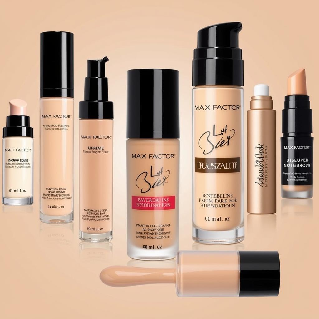 Max Factor Foundation Range in Pakistan