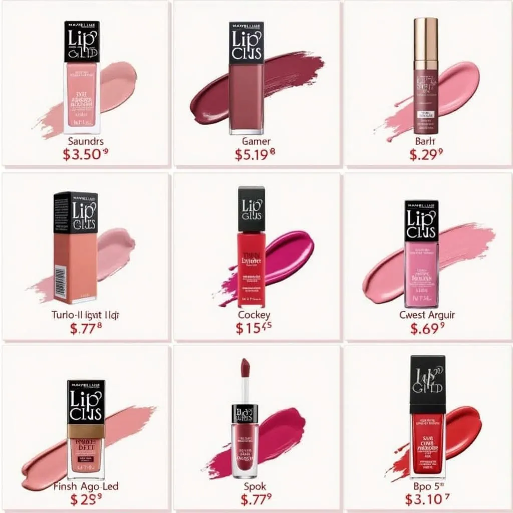 Maybelline lip gloss price range in Pakistan