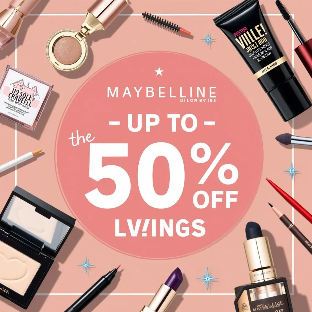 Maybelline Pakistan Sale Banner