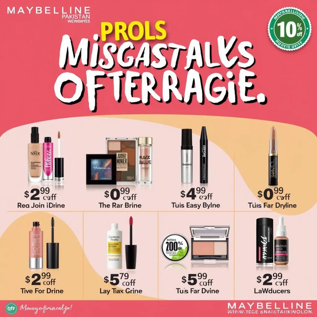 Maybelline Pakistan Sale Online Banner