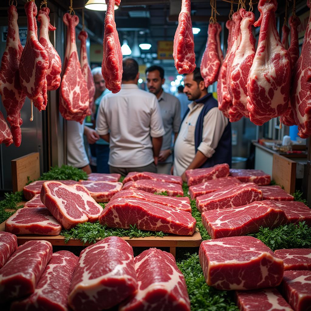 Meat Market in Pakistan