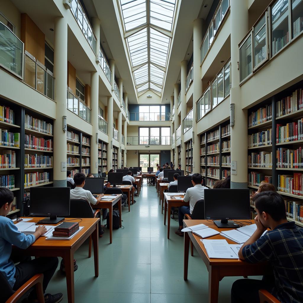 Modern Medical Library in Pakistan