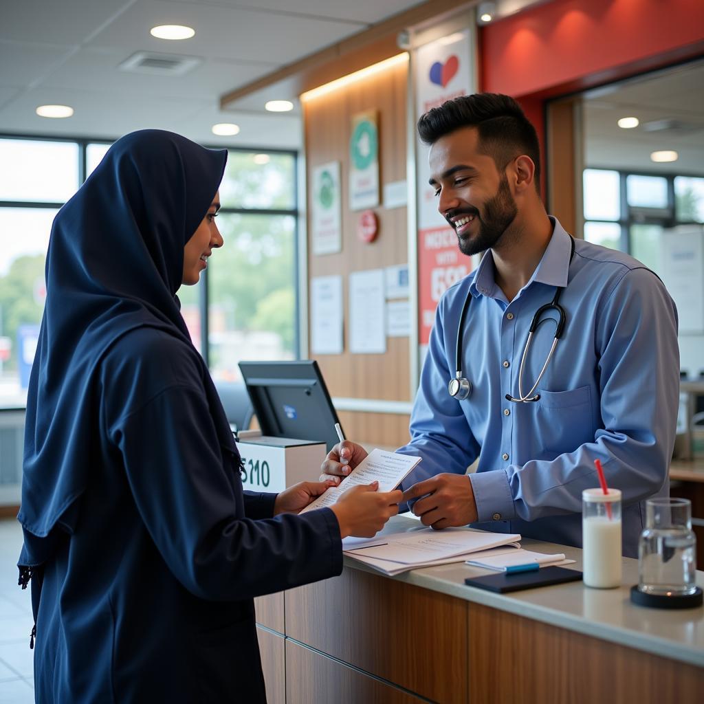 Medical Student Paying Fees in Pakistan