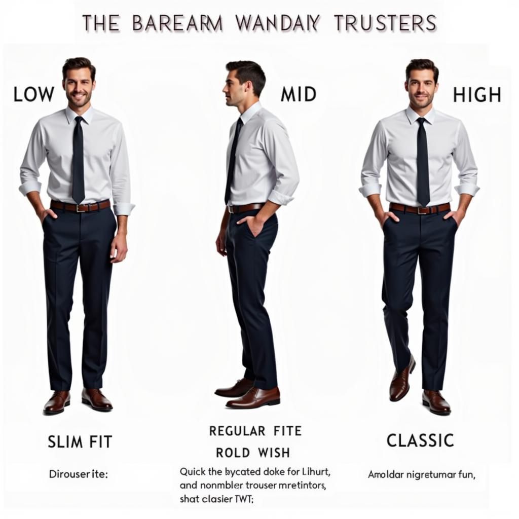 Formal Trousers Fit Guide for Men in Pakistan