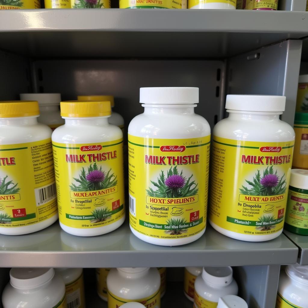 Milk thistle capsules in Pakistan