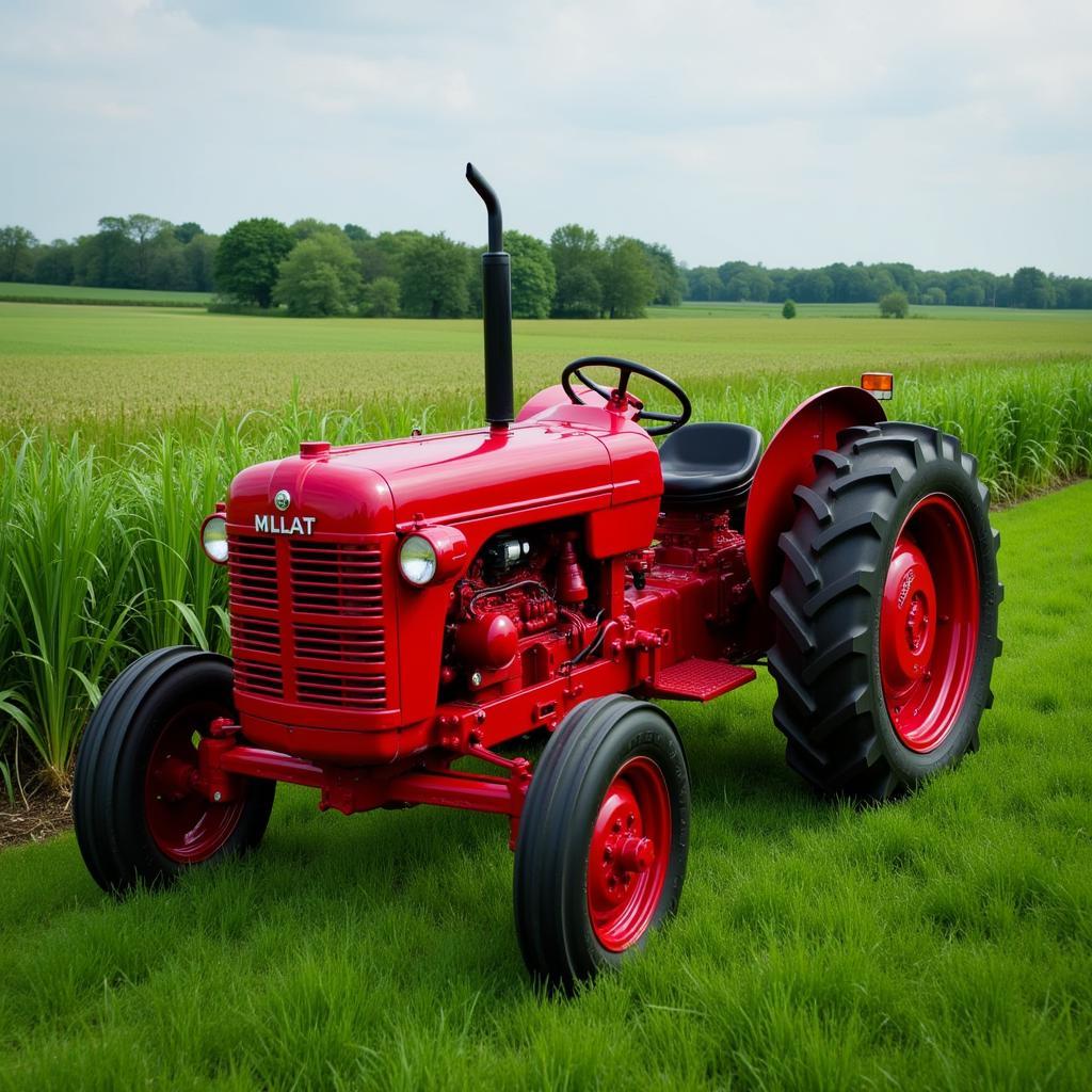 Millat 260 Tractor operating in a field