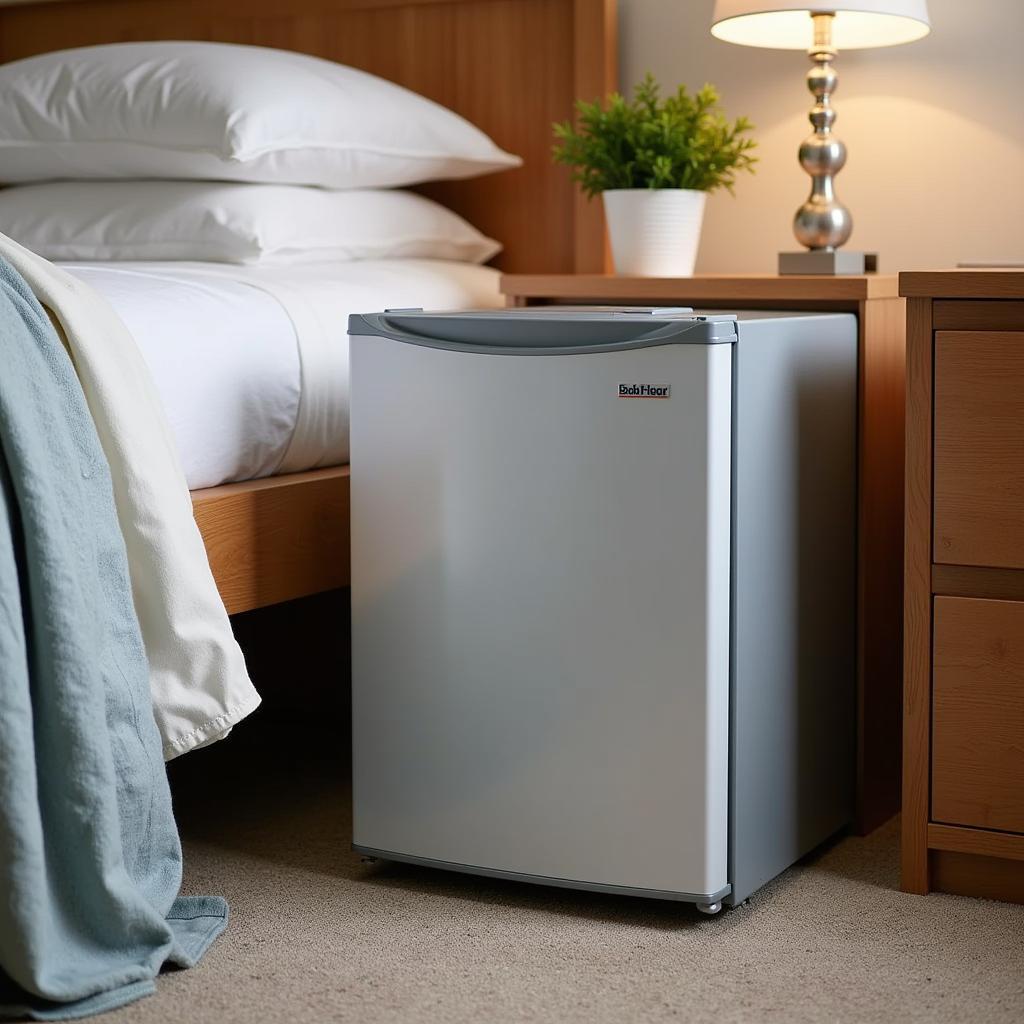 Mini Fridge in Dorm Room