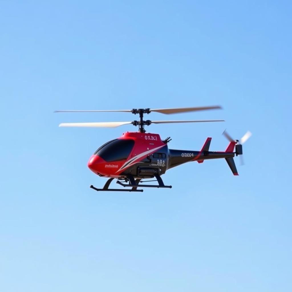 Mini Helicopter Soaring in Pakistani Sky