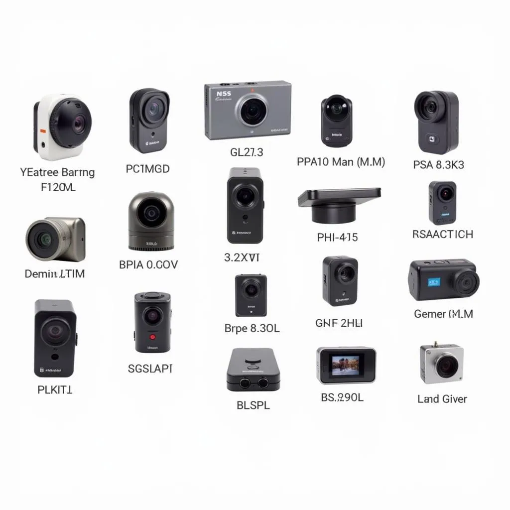 Variety of Mini Spy Cameras