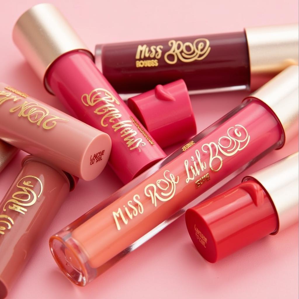 Miss Rose Lip Gloss Shades