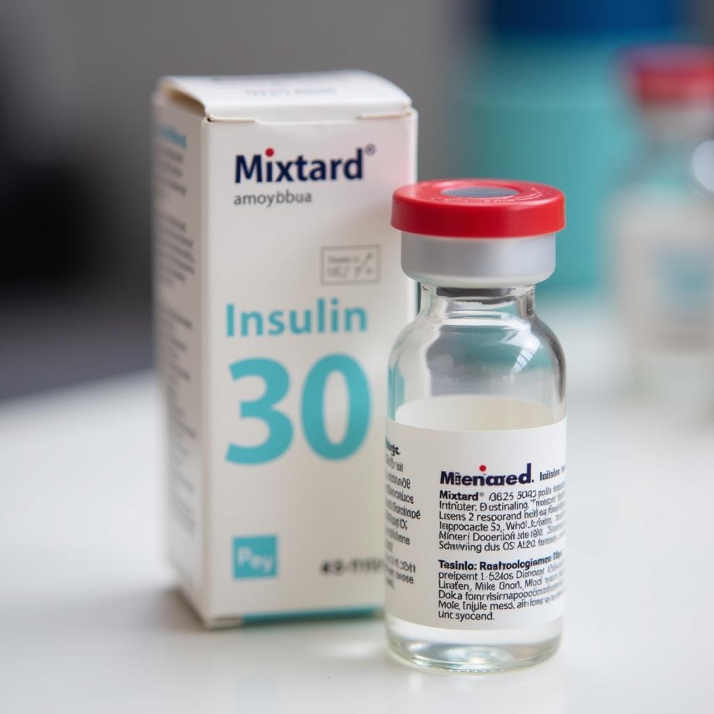 Mixtard 30 Insulin Packaging