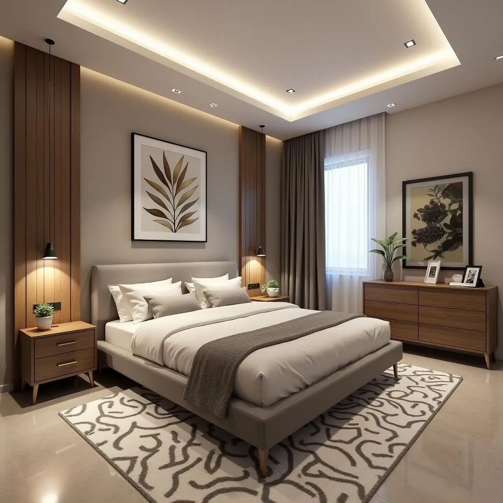 Modern Bedroom Interior Design in Pakistan