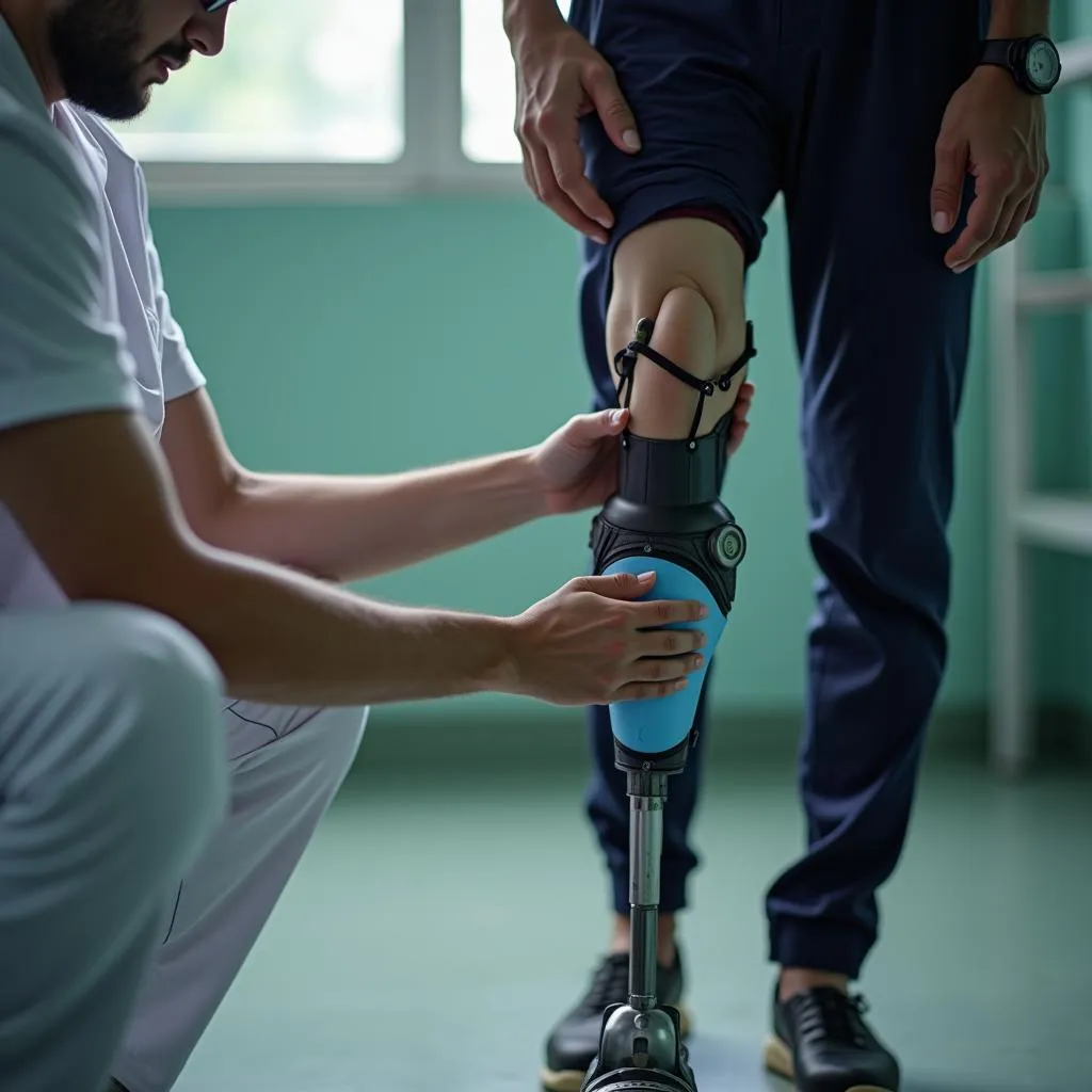 Modern Prosthetic Leg in Pakistan