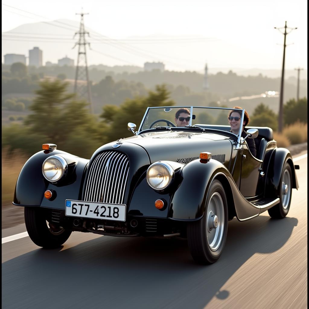 Morgan Cycle on Pakistani Road