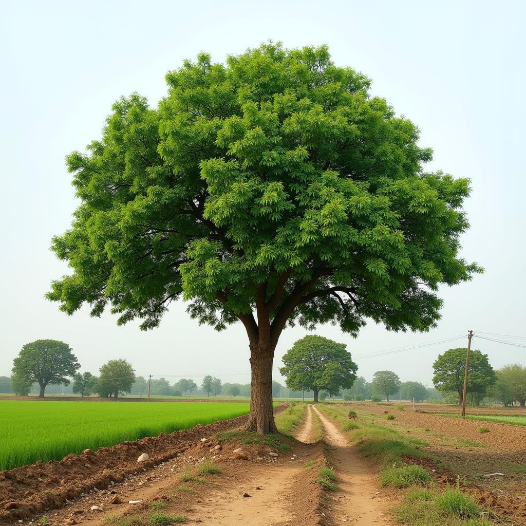 Moringa tree thriving in the Pakistani landscape