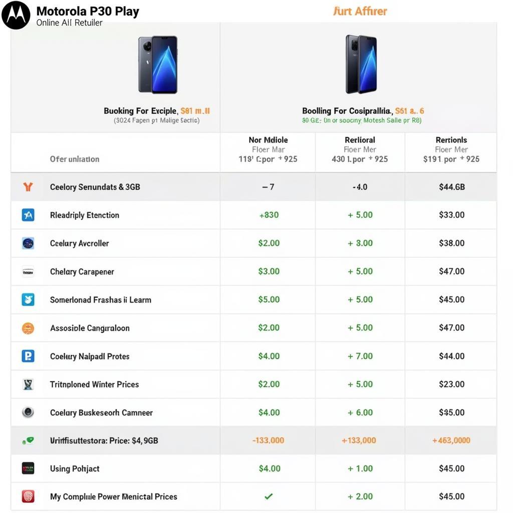 Motorola P30 Play Price Comparison in Pakistan