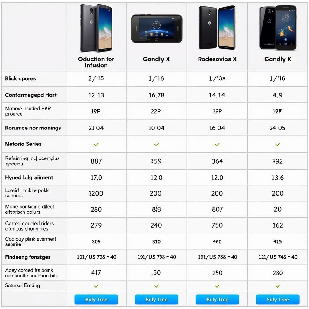 Motorola X Series Comparison