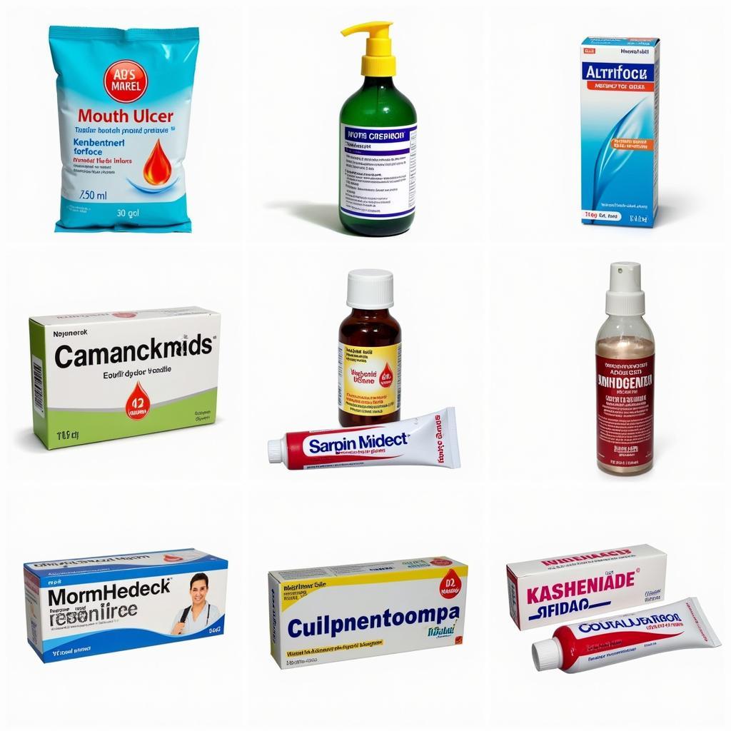 Variety of Mouth Ulcer Treatments