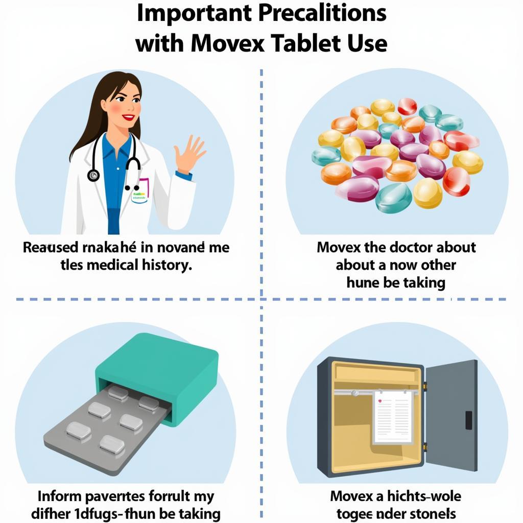 Important Precautions When Using Movex Tablets