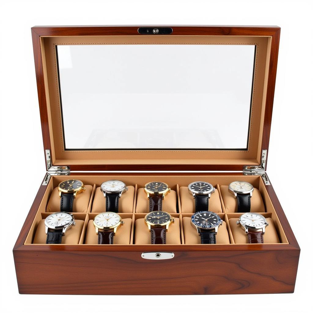 Wooden Multi-Watch Box