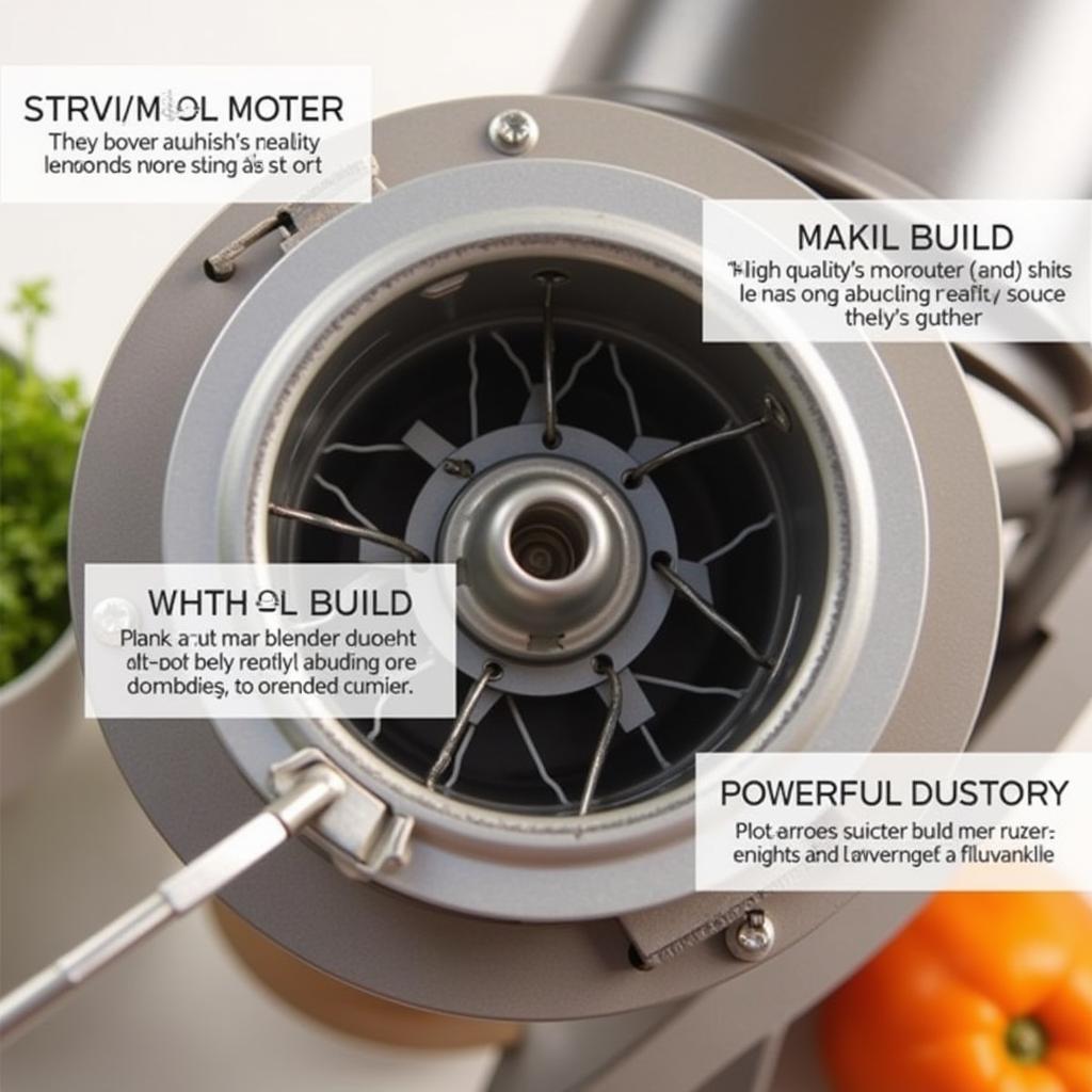 National Juicer Blender Motor