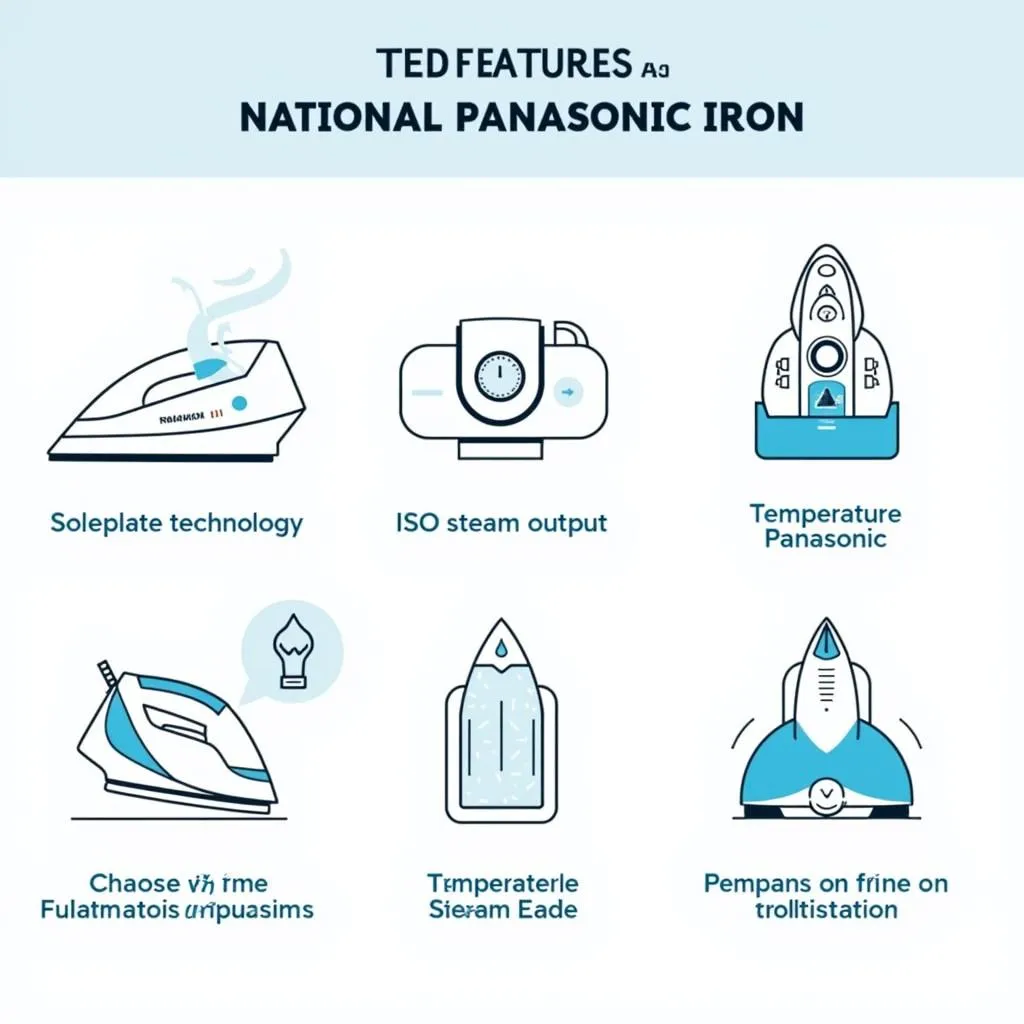 National Panasonic Iron Features