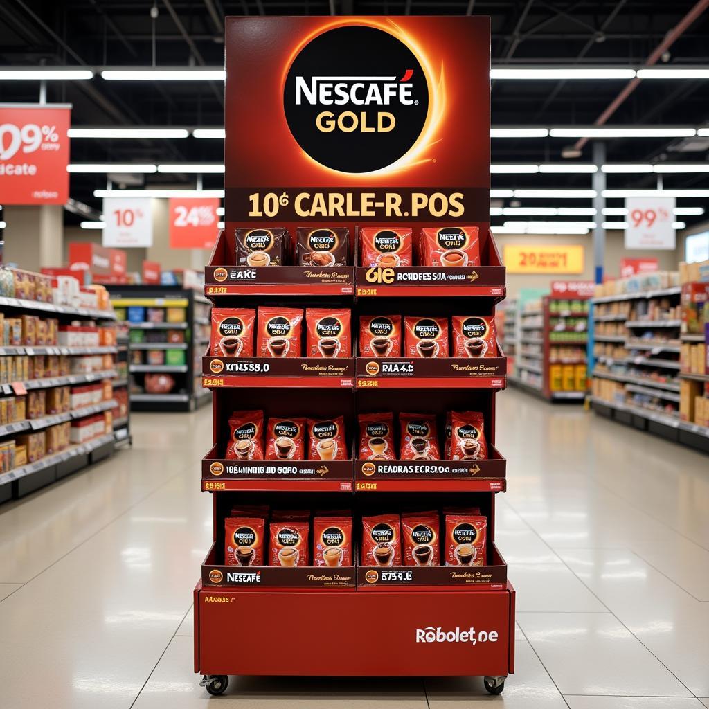 Nescafe Gold Display in Pakistan