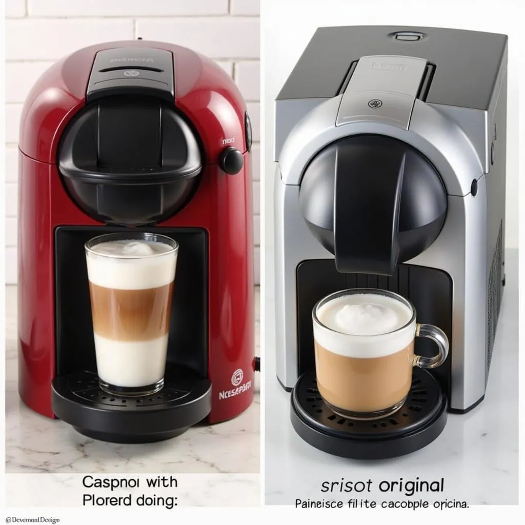 Nescafe Machine Types: Dolce Gusto and Original