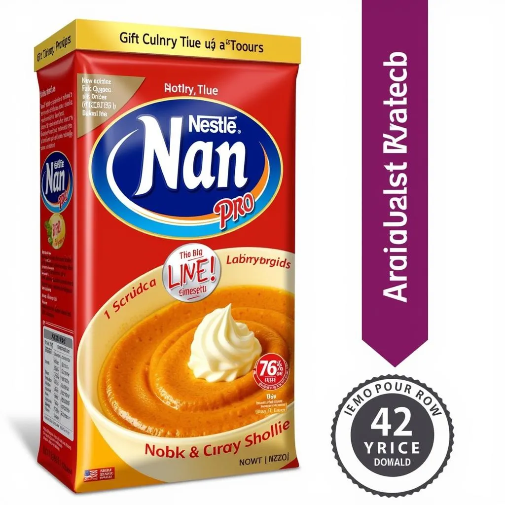 Nestle Nan Pro 1 Packaging in Pakistan