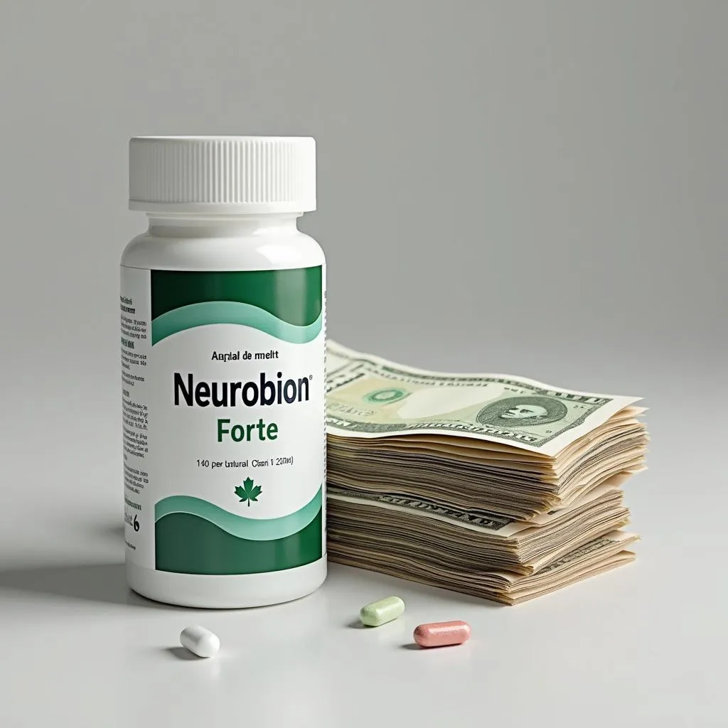 Neurobion Forte tablets and Pakistani Rupees