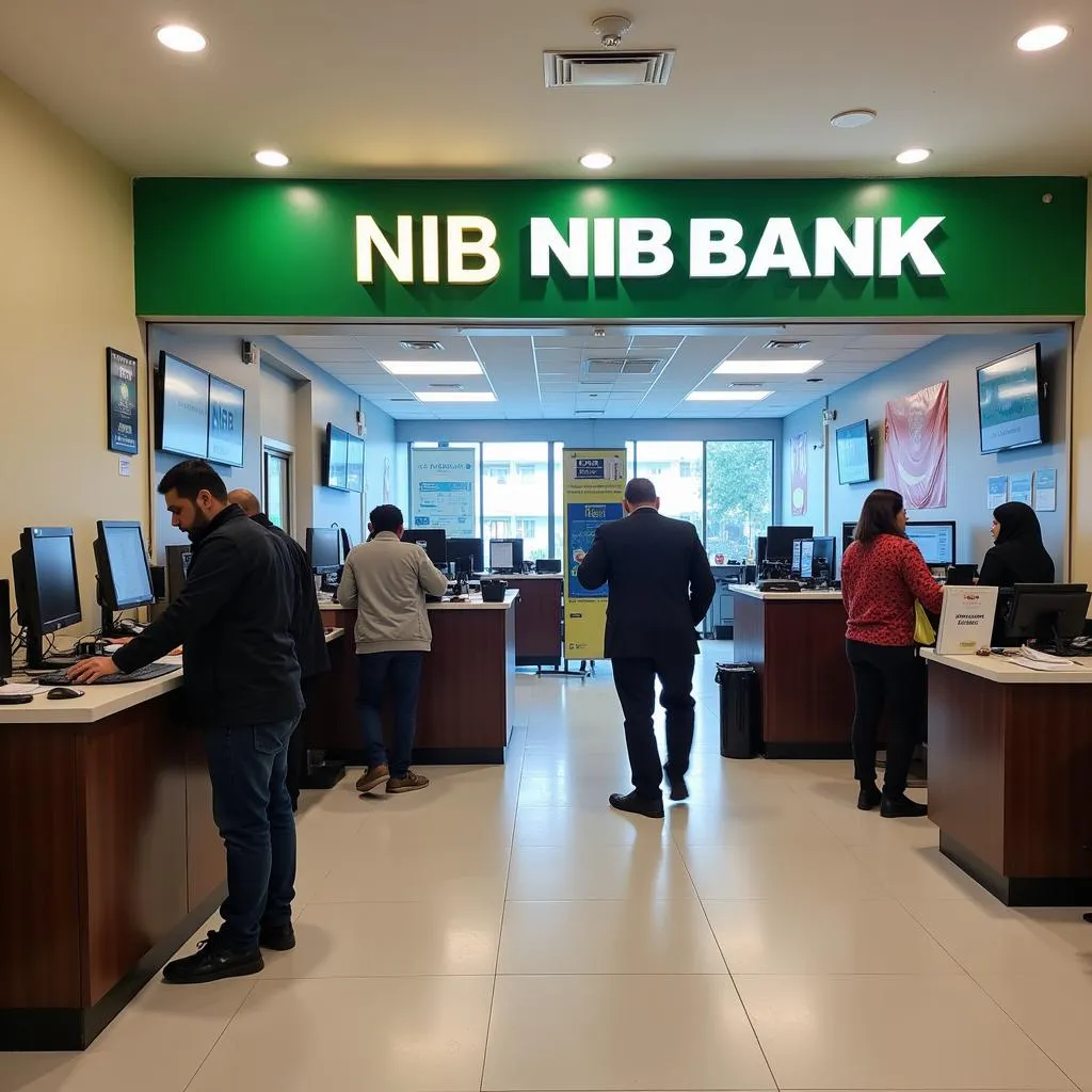 NIB Bank Branch in Pakistan