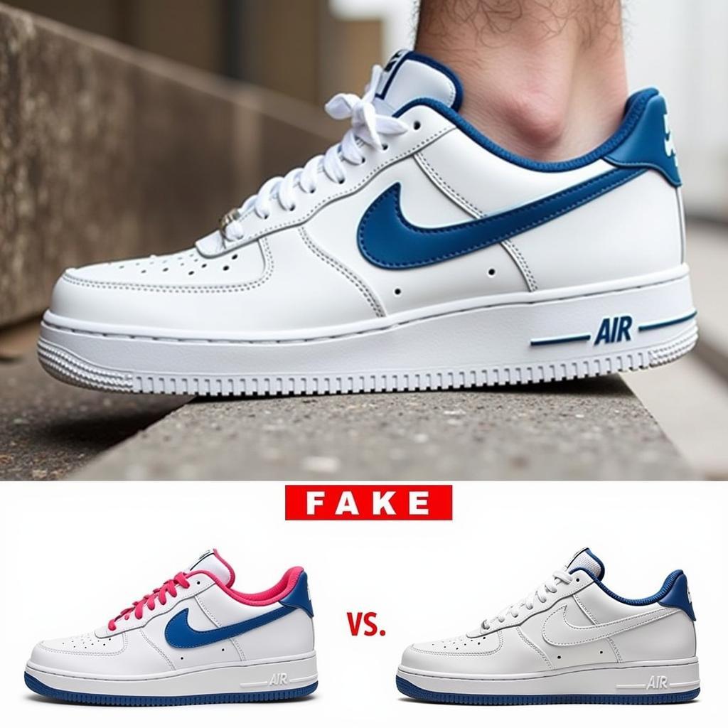 Nike Air Force 1 Authenticity Check in Pakistan