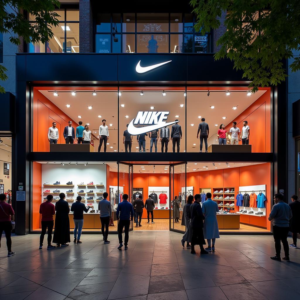 Nike Storefront in Islamabad