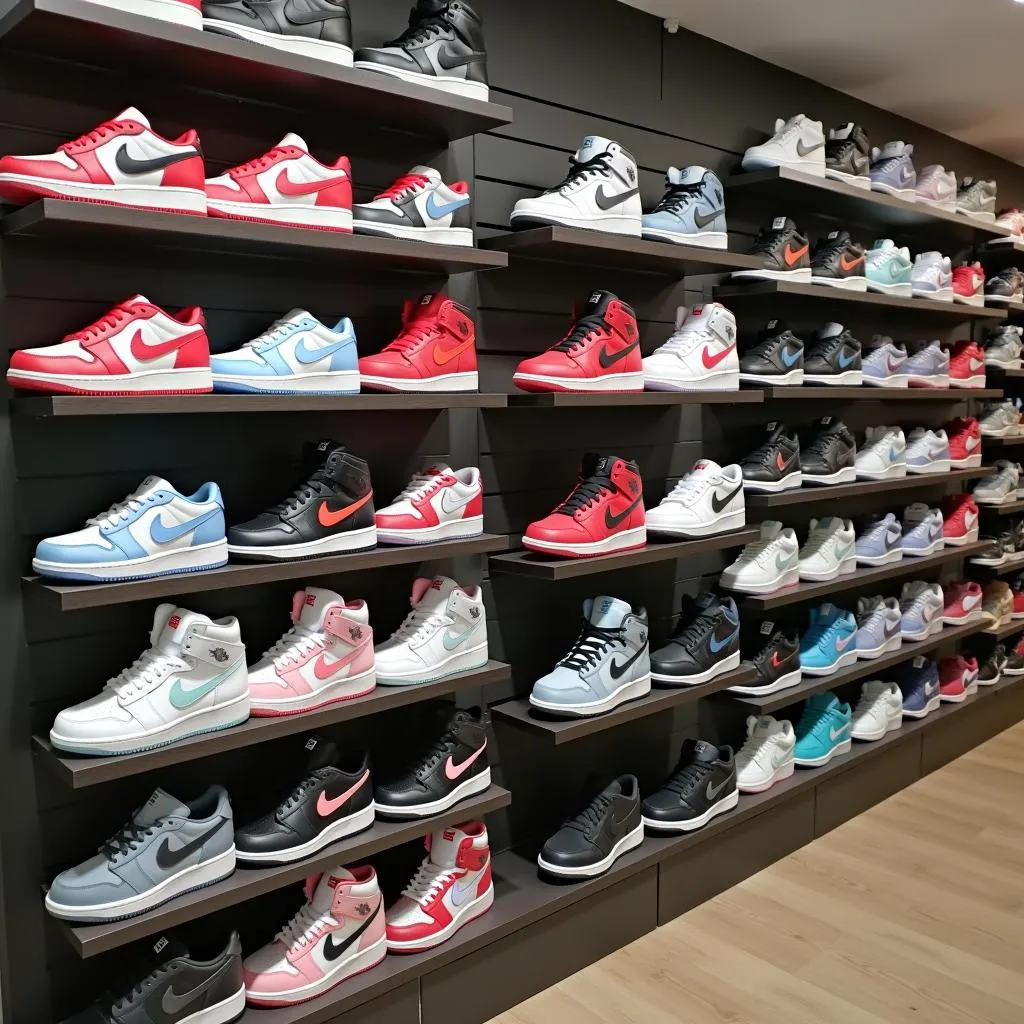 Nike Sneakers Available at a Retail Store in Pakistan