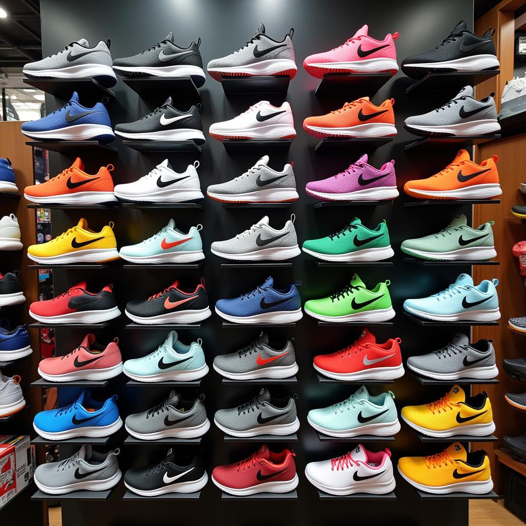 Nike Zoom Shoes on Display in Pakistan