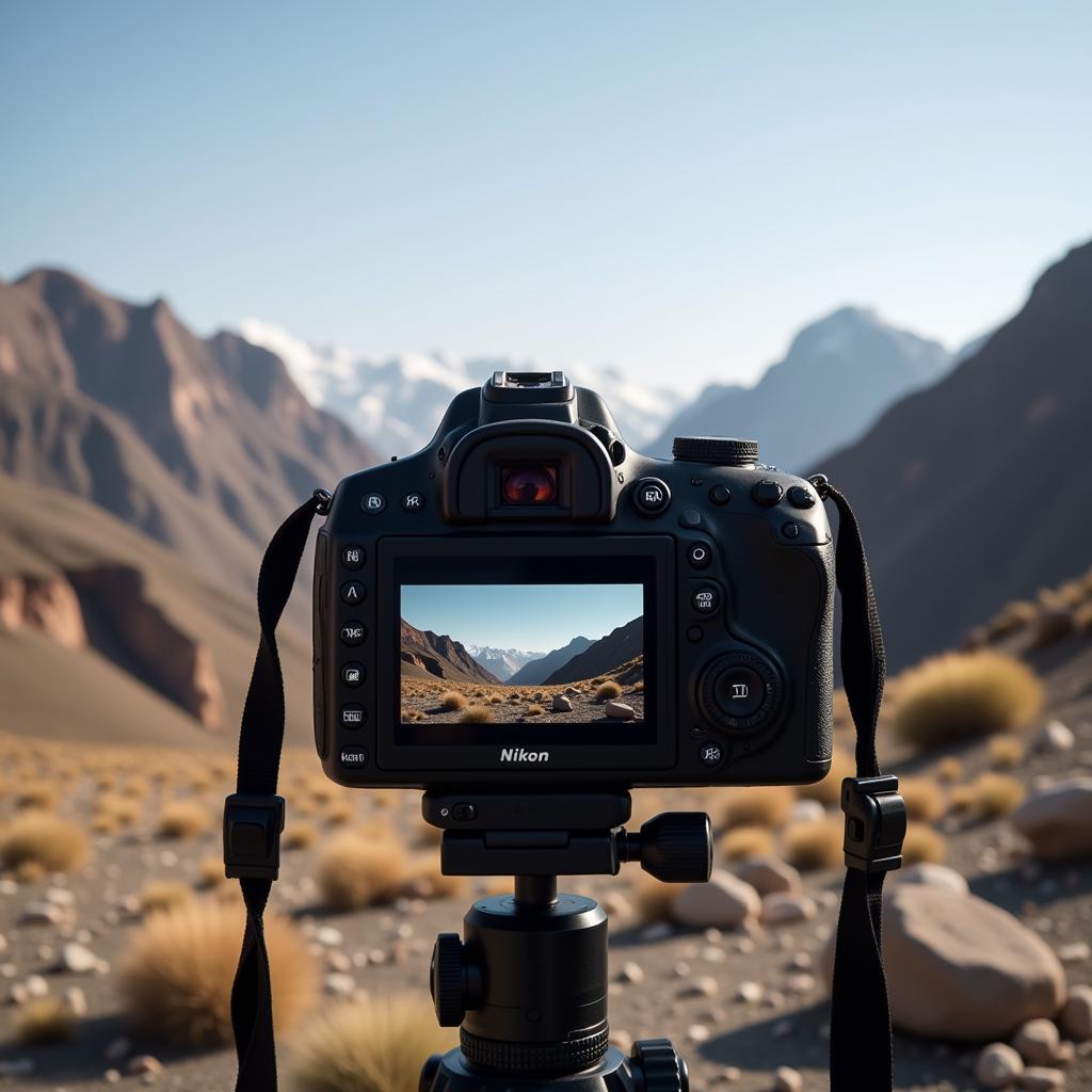 Nikon D810 capturing a breathtaking landscape in Pakistan